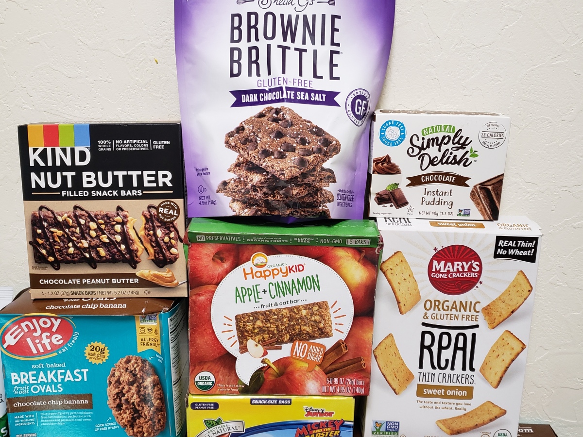 Ordering gluten-free goodies from iherb: What I got for $100
